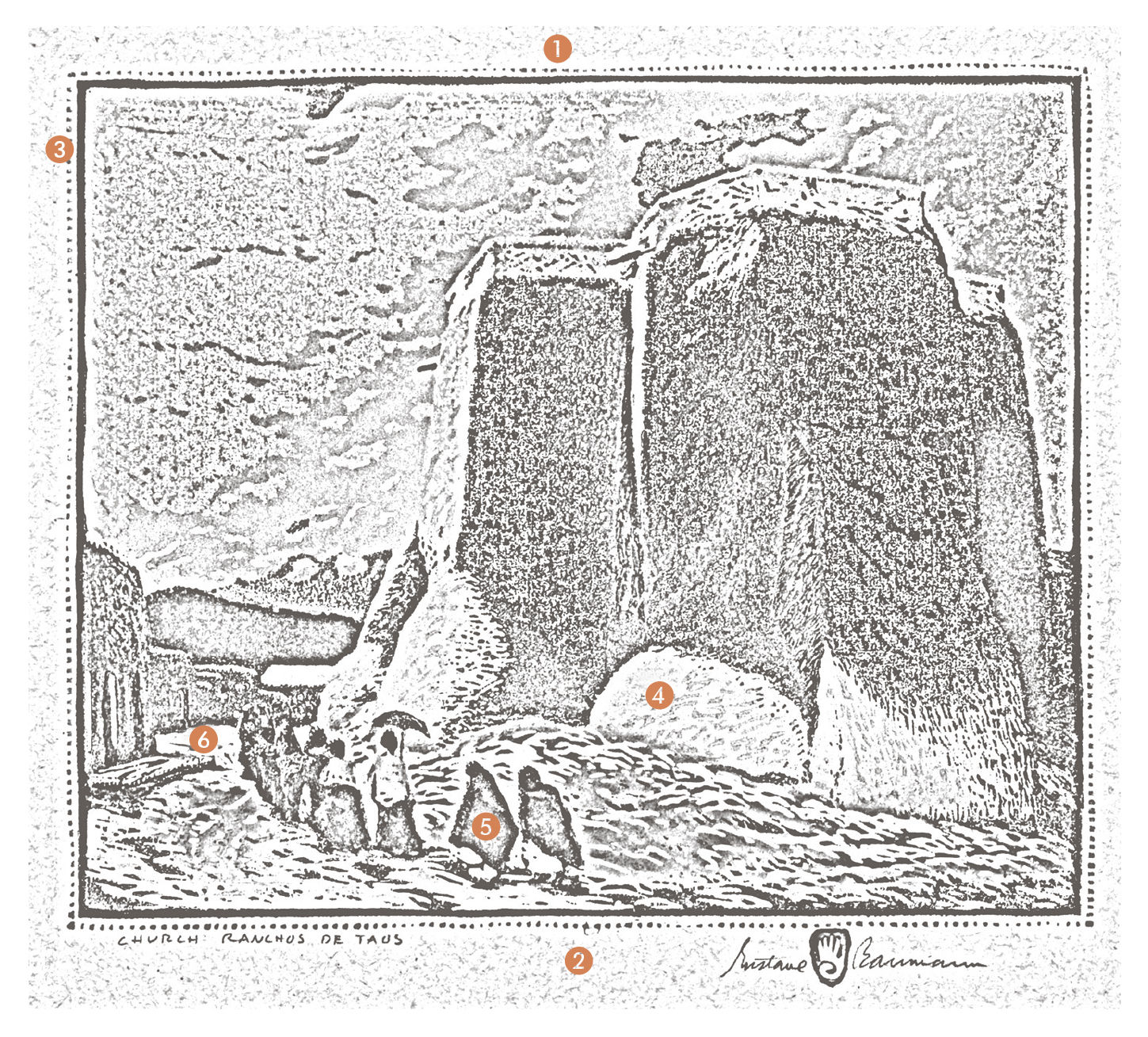 Anatomy of a print: Gustave Baumann's "Church Ranchos de Taos"